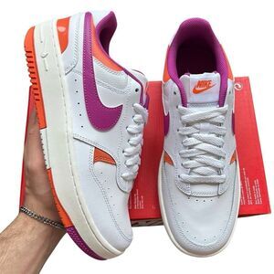 Nike Women's Athletic Shoes White, Purple, and Orange NIB